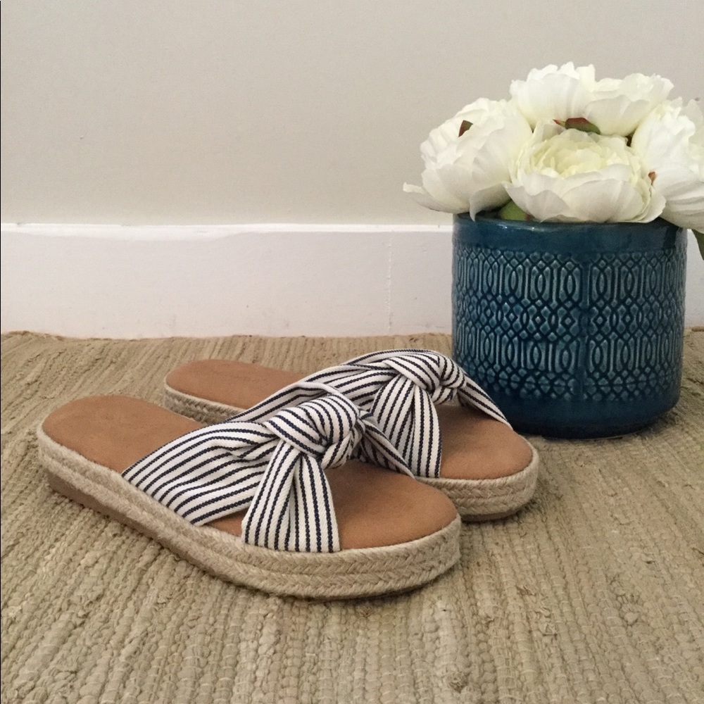 Bamboo Espadrille Sandals